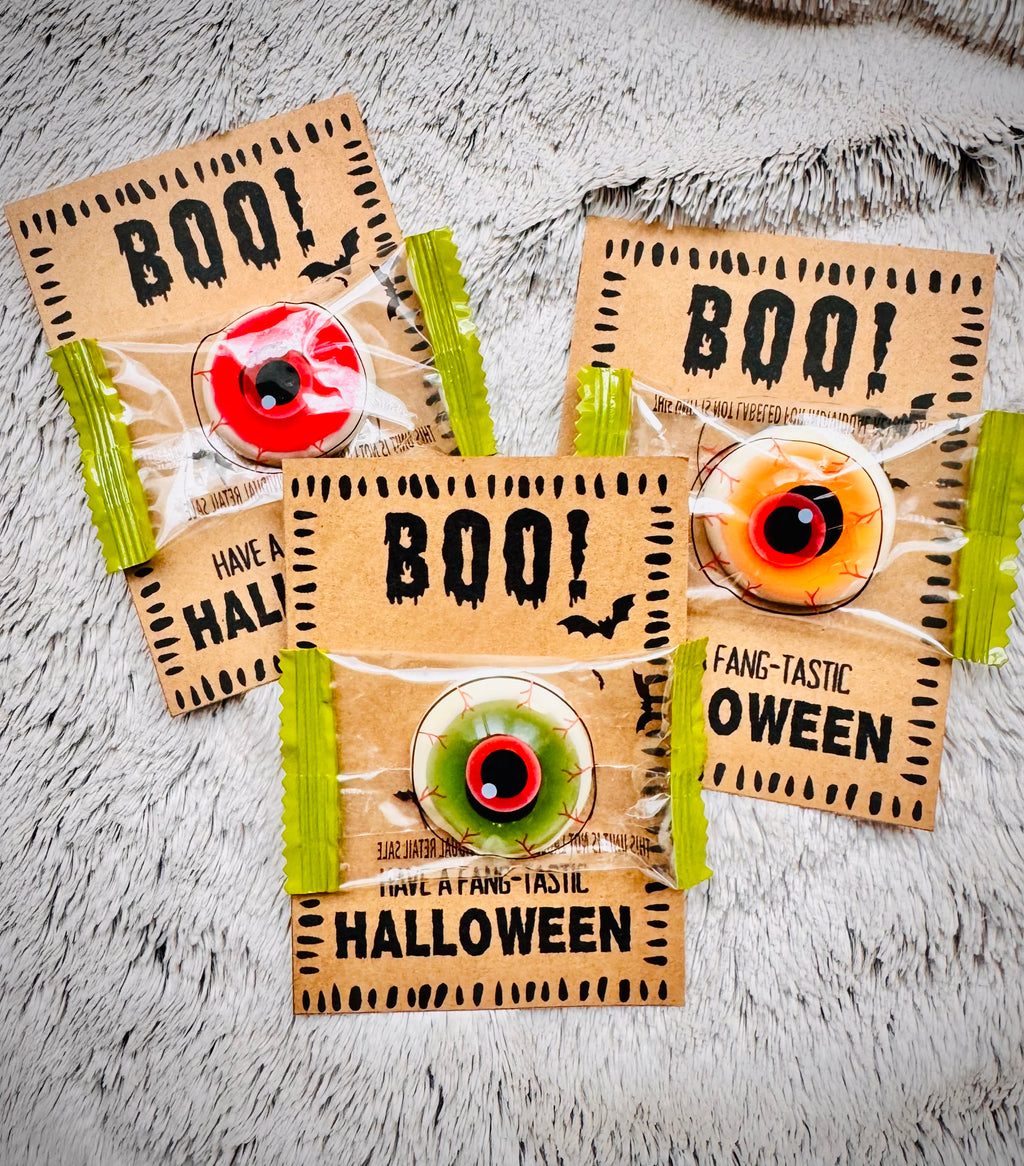 Trick Or Treat Sweets, Spooky Gummy Eyeballs For Kids