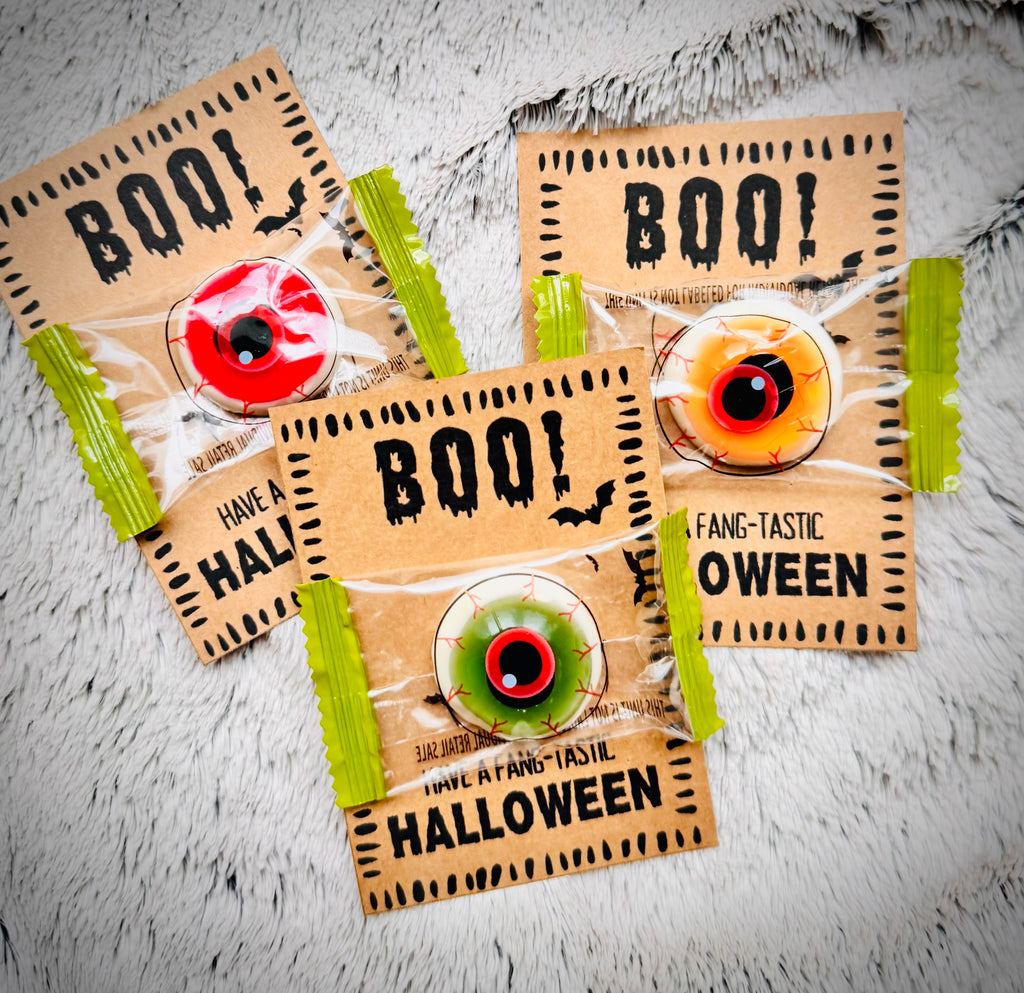 Trick Or Treat Sweets, Spooky Gummy Eyeballs For Kids