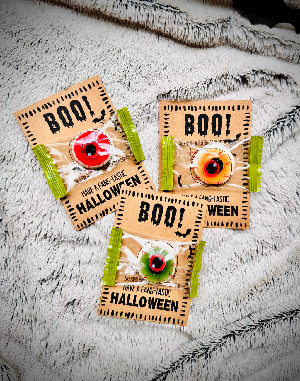 Trick Or Treat Sweets, Spooky Gummy Eyeballs For Kids