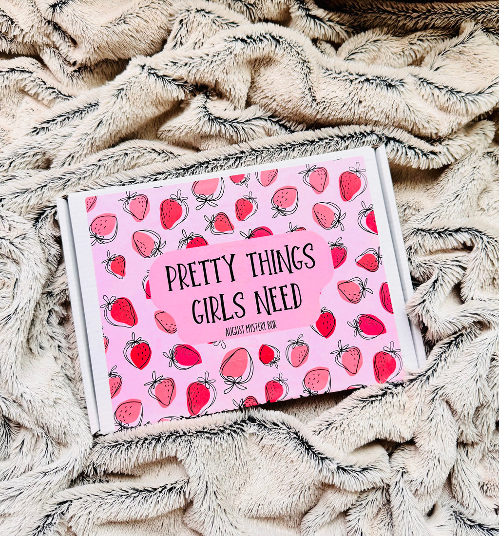 August Mystery Box: Pretty Things Girls Need, Pamper Hamper,  Limited Summer Edition
