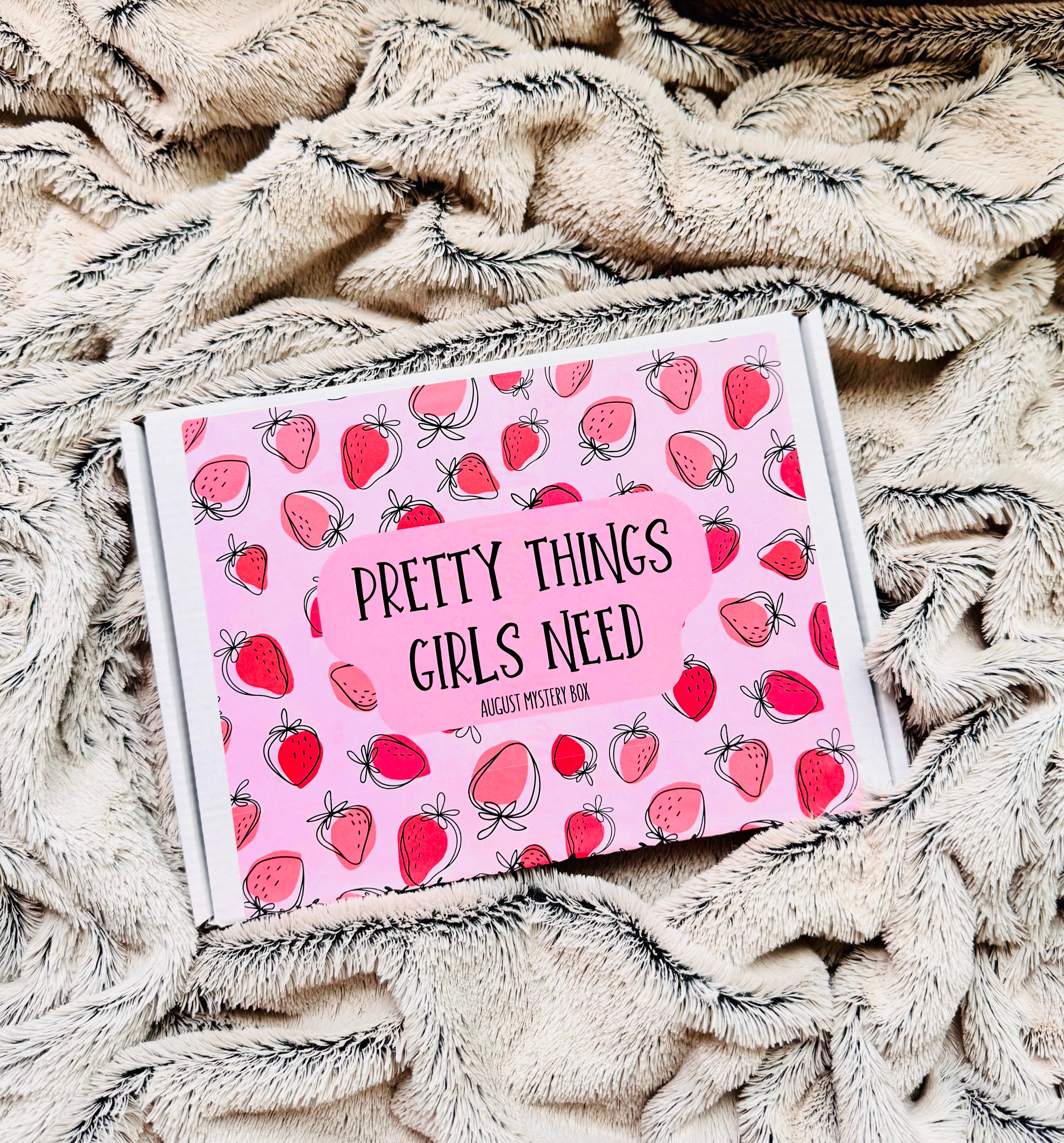 August Mystery Box: Pretty Things Girls Need, Pamper Hamper,  Limited Summer Edition
