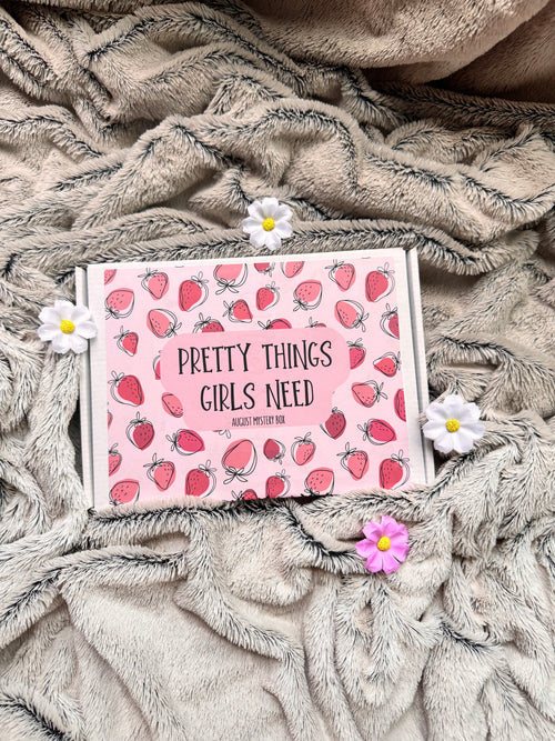 August Mystery Box: Pretty Things Girls Need, Pamper Hamper,  Limited Summer Edition